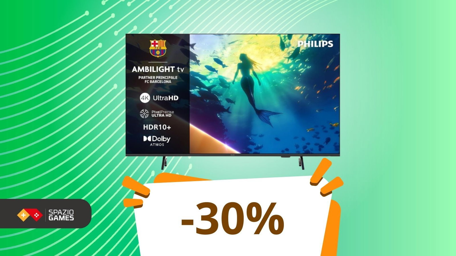 LED dietro lo schermo? Affidati a una TV con integrazione nativa, oggi sotto 350€