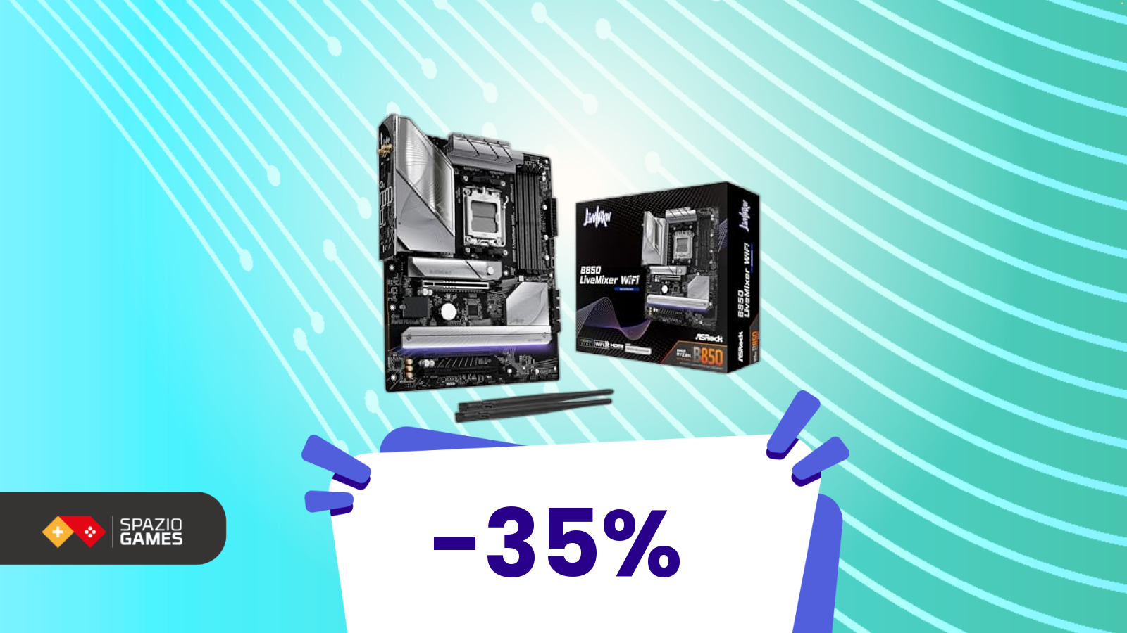 Quando una scheda madre costa così poco, è quasi magia (-35%)