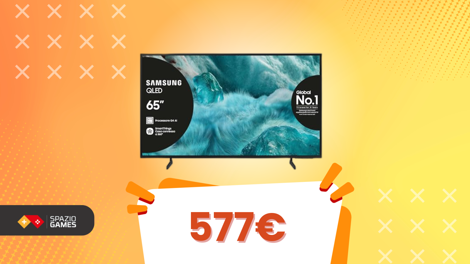 Prezzo più basso di sempre per questa TV Samsung su Amazon, sconto o no