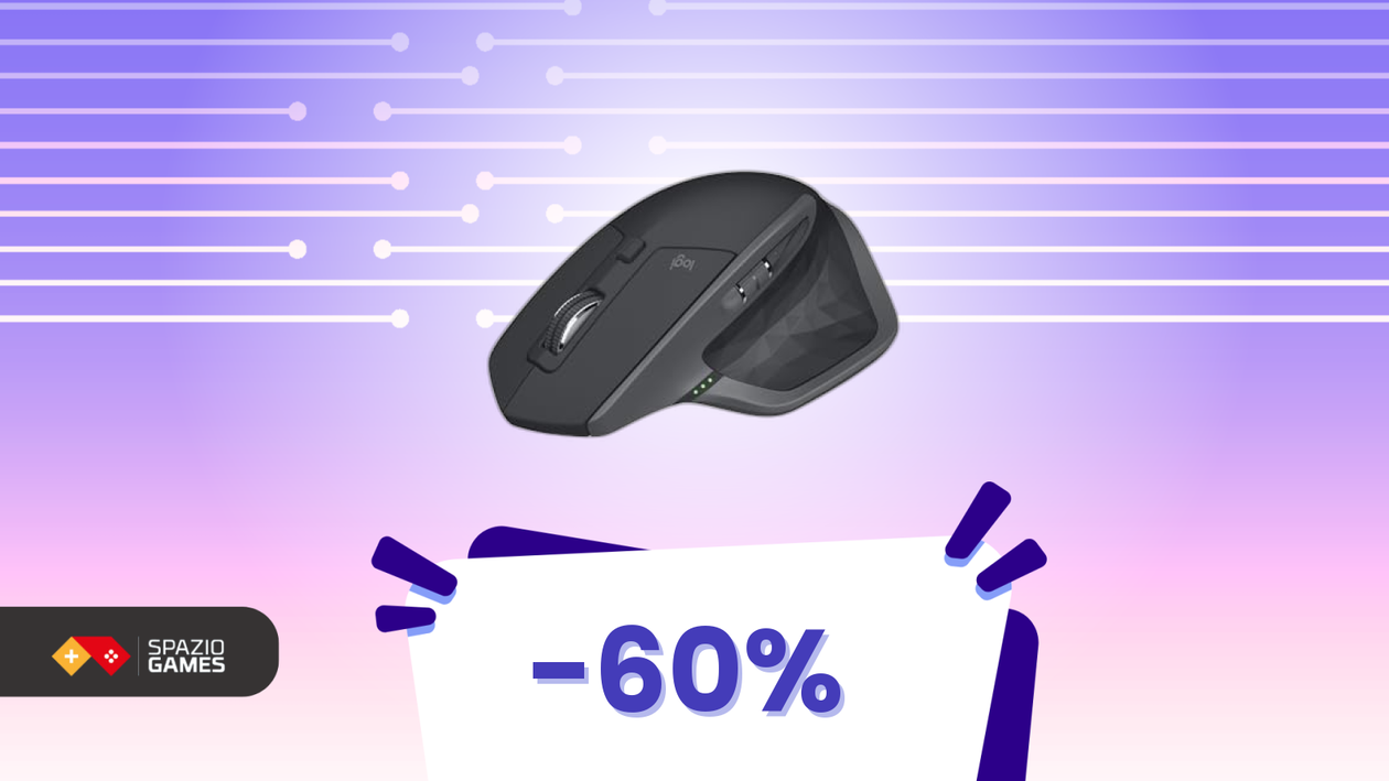 Immagine di Logitech: il mouse che ha segnato un’epoca ora scontato del 60% su Amazon