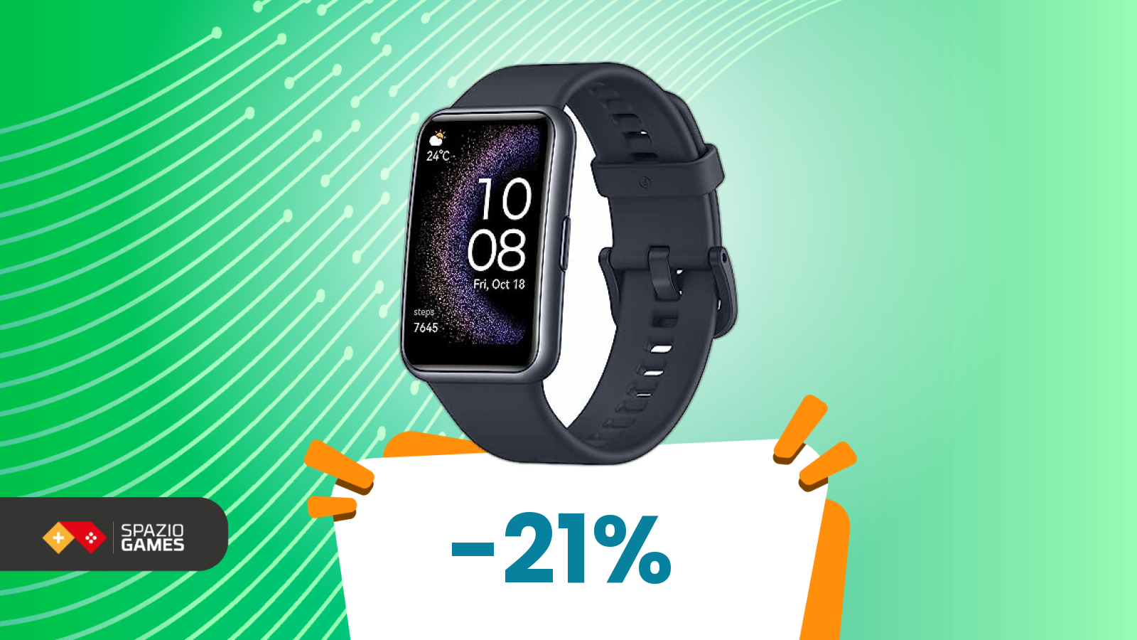 Huawei Watch Fit: ora il prezzo che aspettavi lo trovi su Amazon