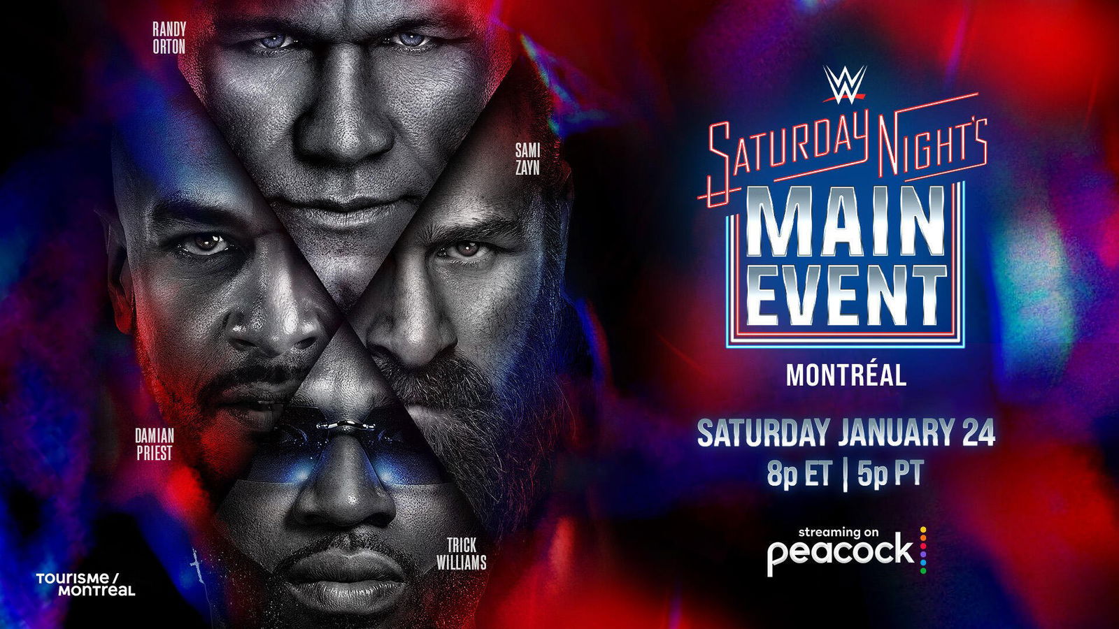 WWE SNME Montreal: card e come vederlo in streaming