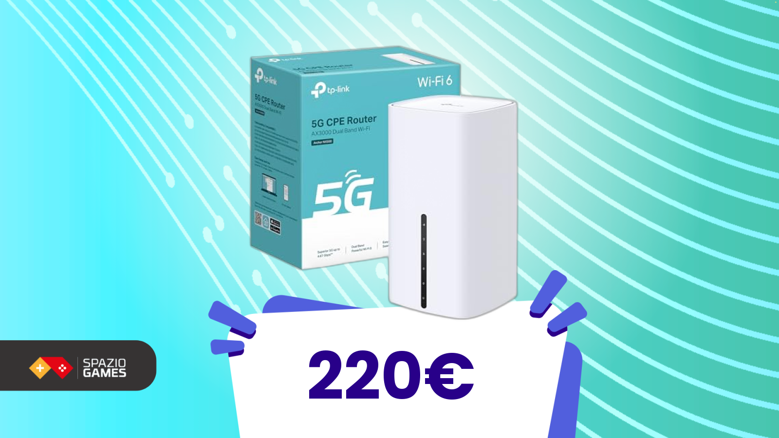 5G a portata di mano: il router ideale scende sotto il prezzo medio