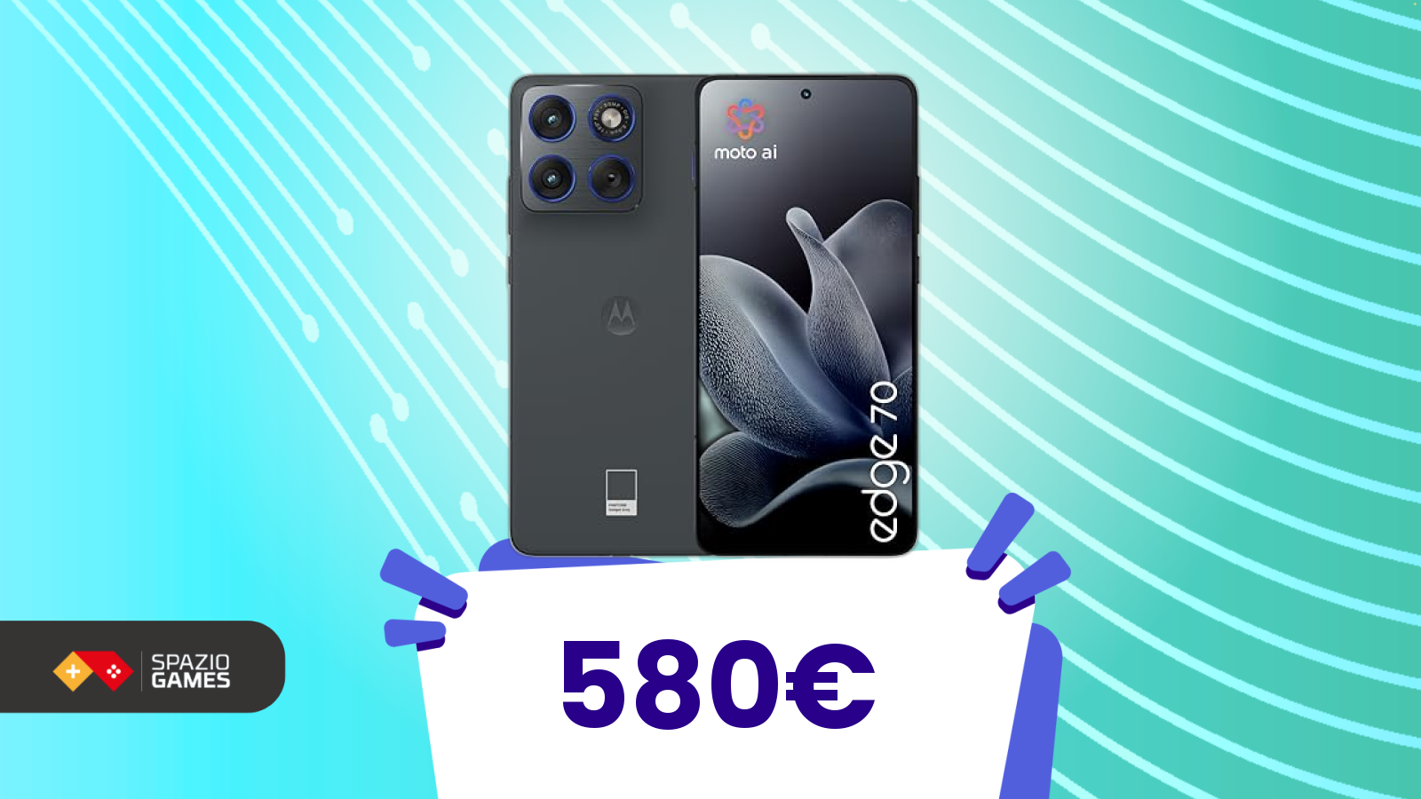 Crolla il prezzo del Motorola Edge 70 512GB su Amazon: -27%