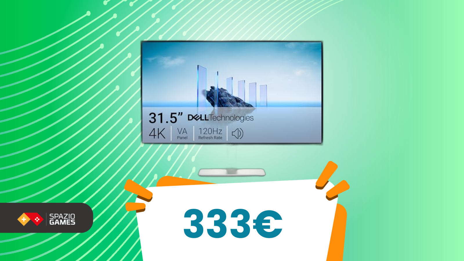 Design sobrio, prestazioni da urlo: il monitor che fa tutto