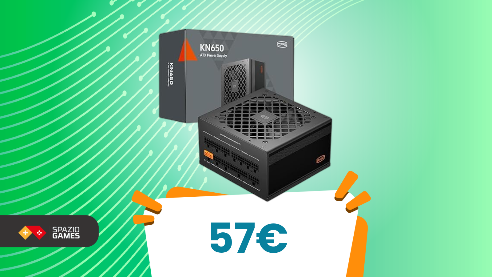 650W modulare con qualità giapponese a un prezzo imbattibile: 56€