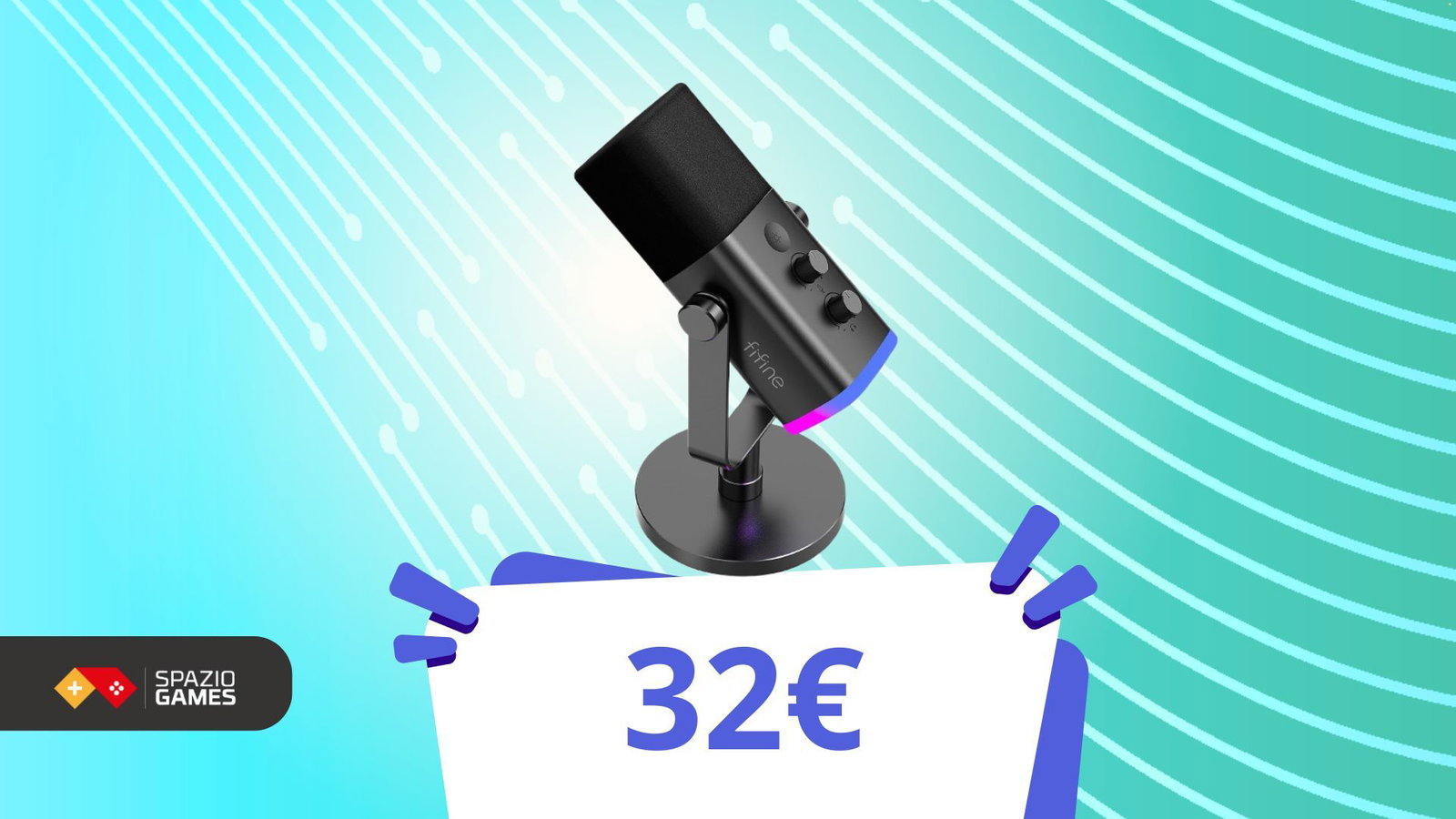 Questo microfono costa almeno 20€ in più altrove: prezzo super su AliExpress