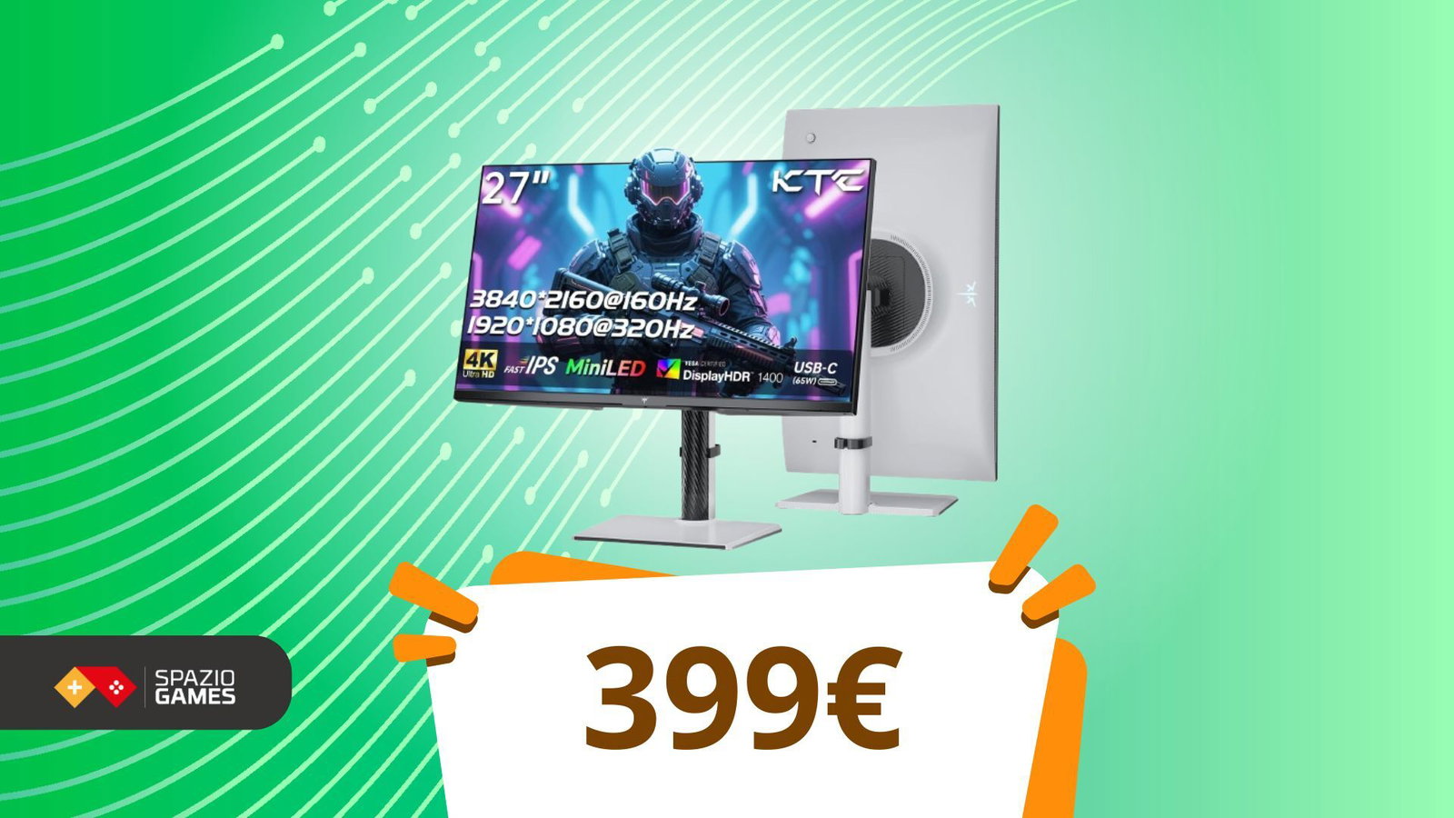 Un monitor sotto i 400€ che mette in crisi le tue certezze su LG e Samsung