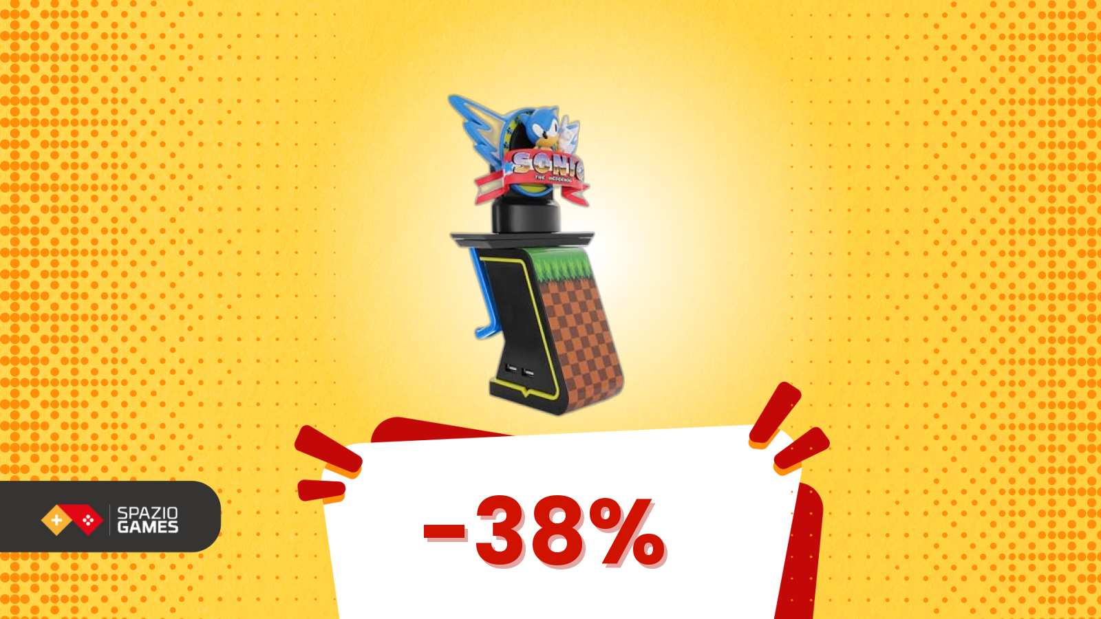 Un tocco di Sonic per il tuo controller e smartphone