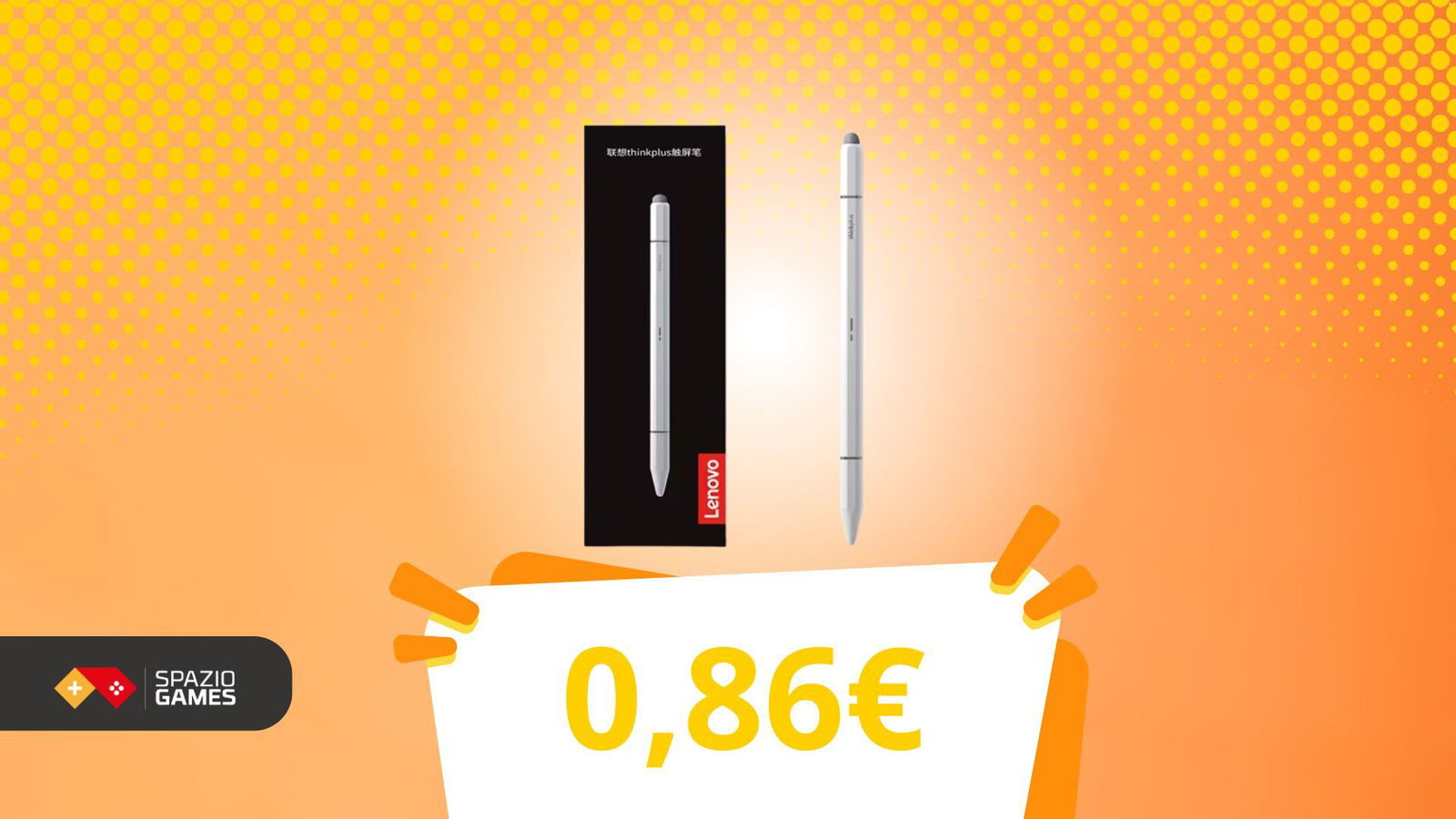 Mai usato AliExpress? Questa penna Lenovo per tablet può essere tua per meno di 1€