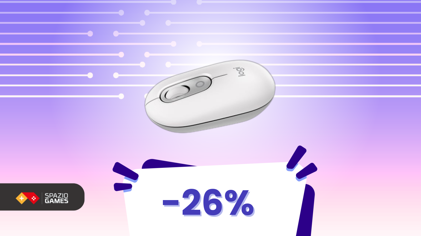 Curve perfette, look moderno: il mouse Logitech che cambia il tuo desktop