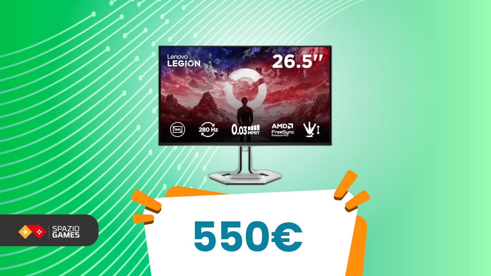 Sconto storico su questo monitor Lenovo! -50€ per la prima volta!