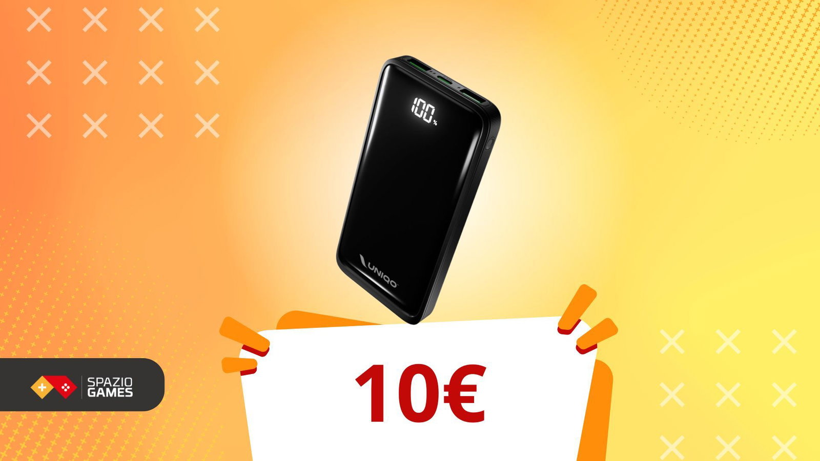 La tua carica infinita a prezzo mini! Powerbank Mediaworld a 10€, solo oggi