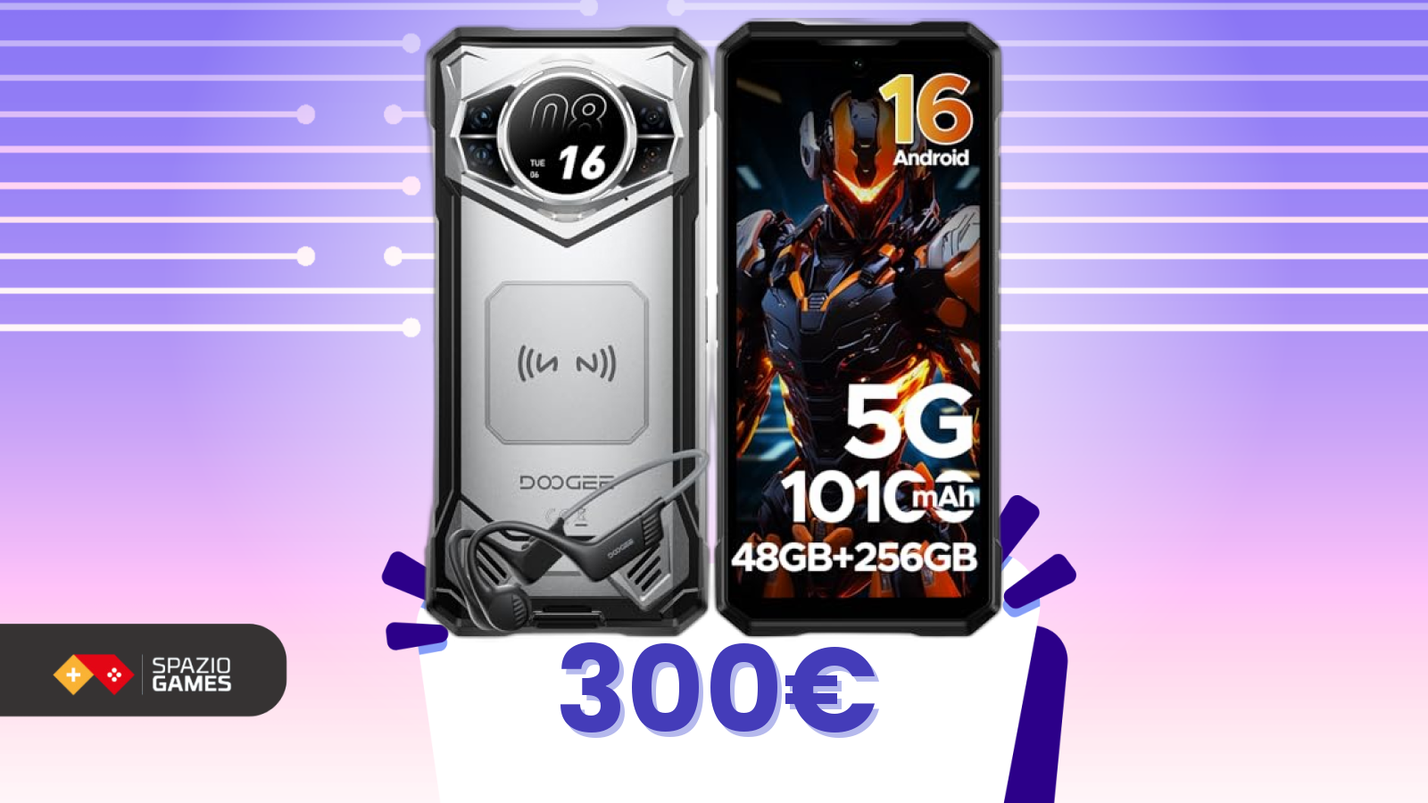 Altro che limiti UE: lo smartphone con batteria da 10.000mAh che rompe gli schemi