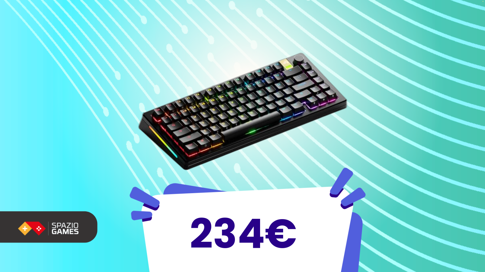 Nonostante lo sconto, questa tastiera costa 234€, ma ci sono ottimi motivi per cui ne vale la pena