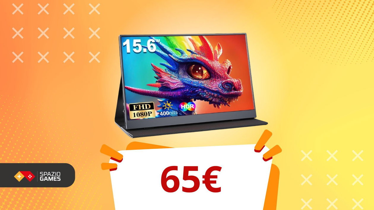 Immagine di Affare lampo: 15€ di coupon per il tuo nuovo monitor portatile