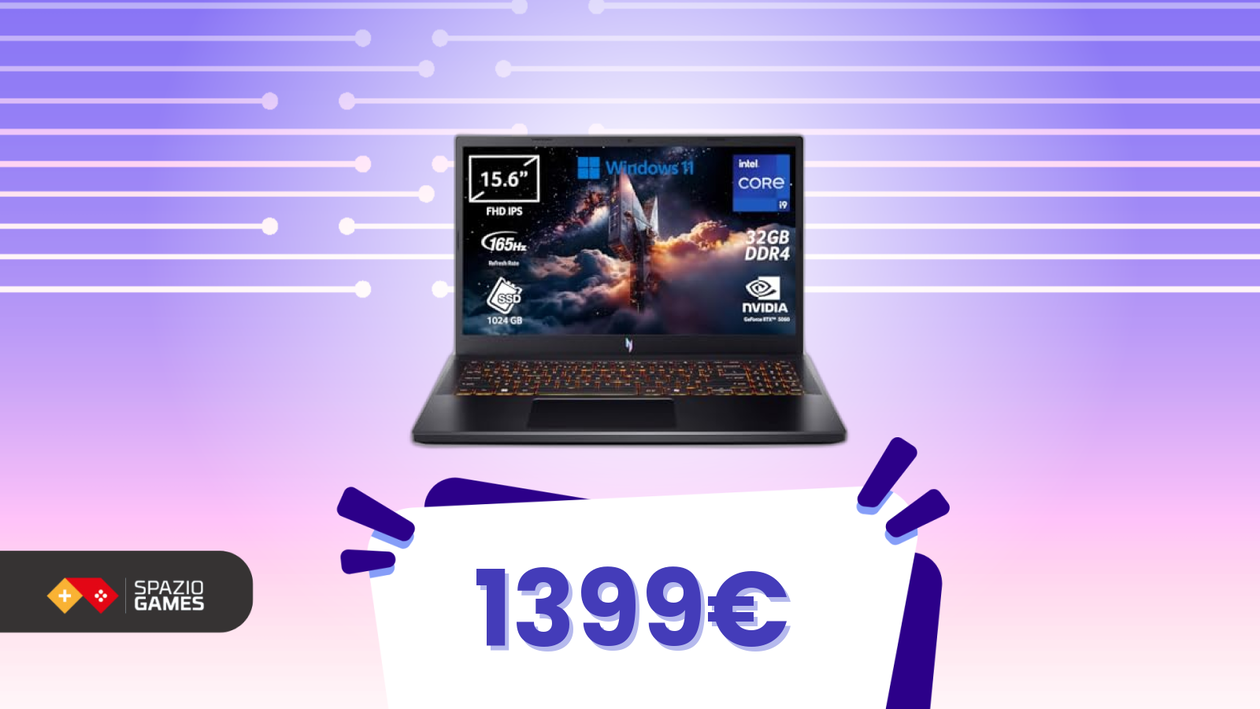Immagine di Non solo grafica: il Core i9 in questo Acer ora a prezzo shock