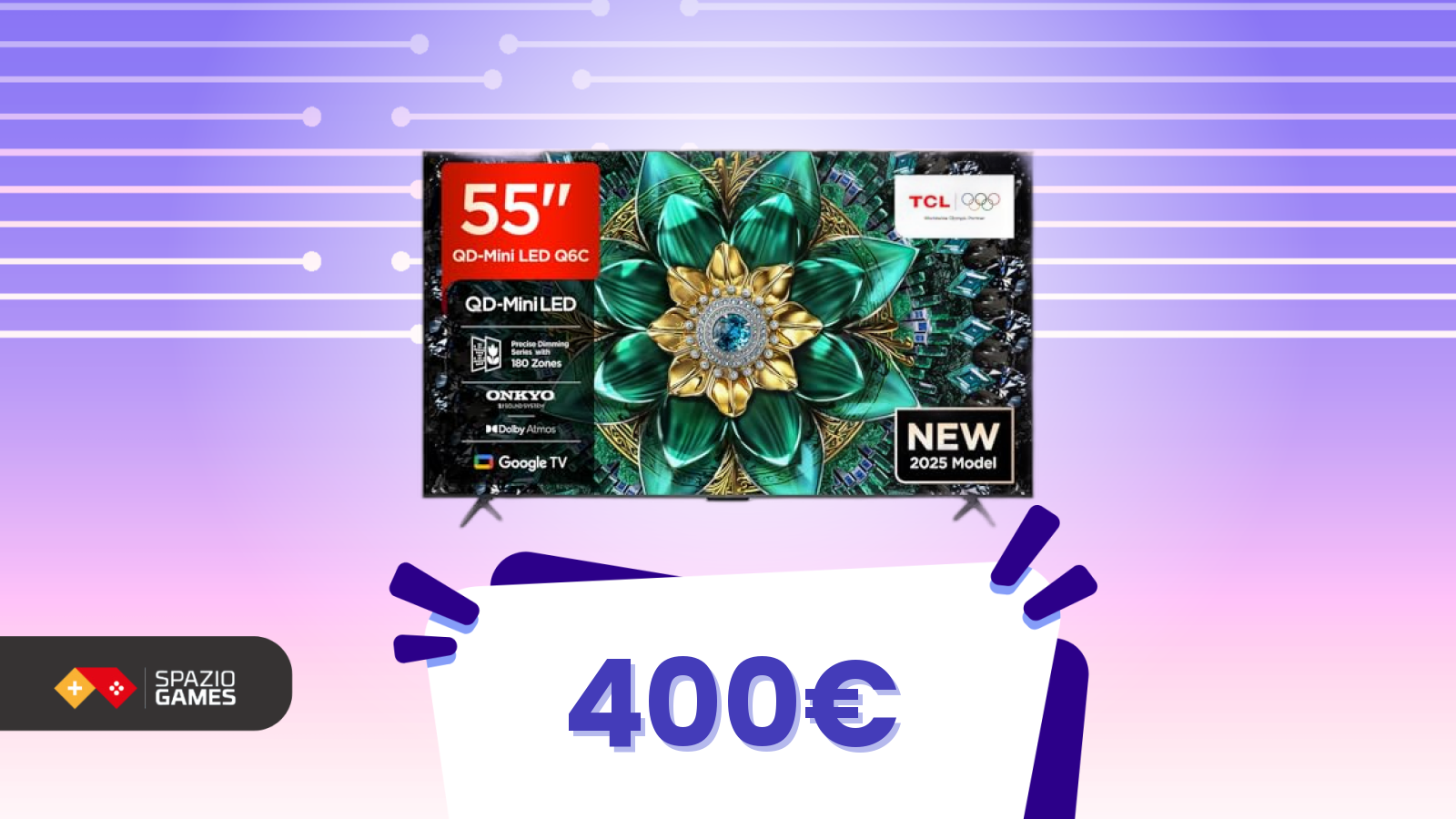 Una QD-Mini LED a meno di 400€? TCL e Amazon fanno tremare i concorrenti