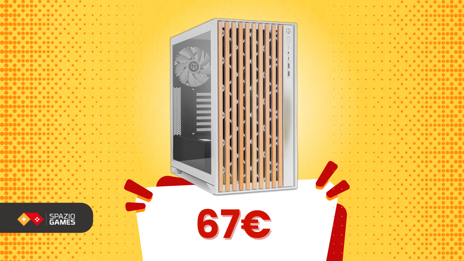 66€ e puoi montarci 10 ventole: questo case è una bomba