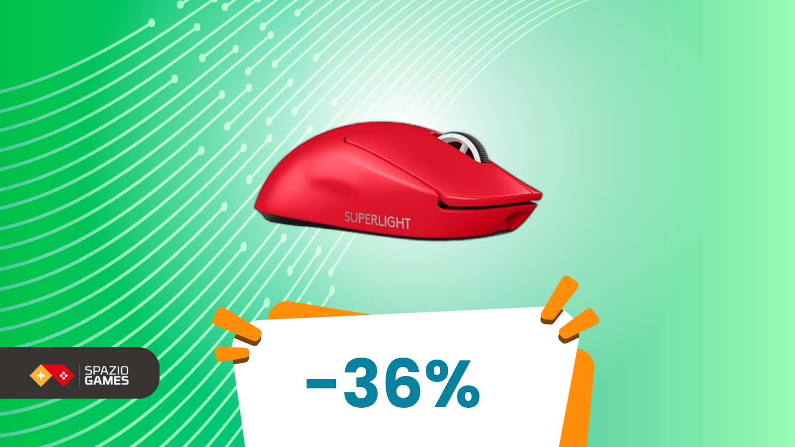Precisione da PRO: il mouse TOP oggi a -36%