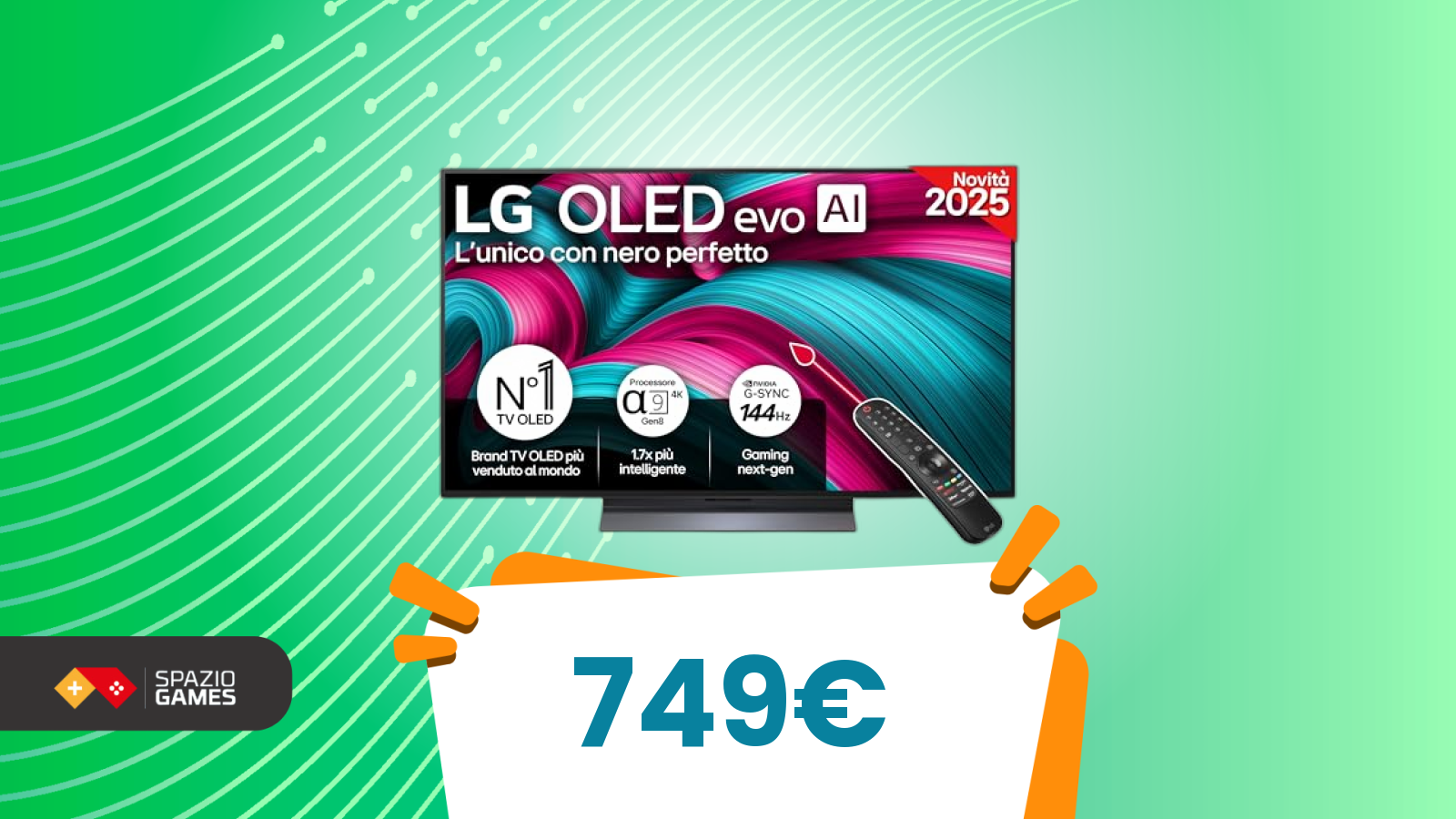 LG OLED C5: il (quasi) miglior OLED ora costa meno di 750€