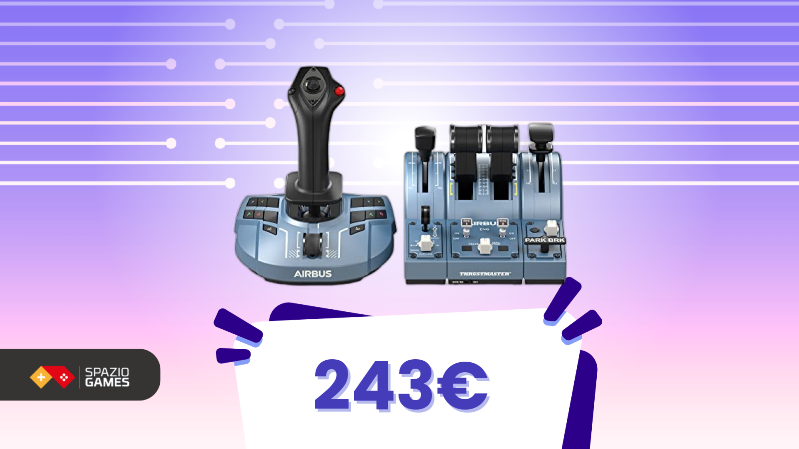 Un pilota di aerei direbbe sì a questo controller Thrustmaster