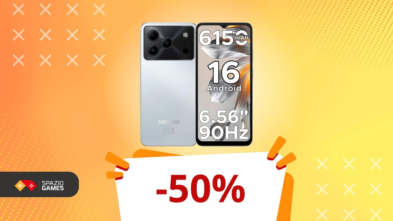 Il telefono muletto più conveniente di oggi: -50% di sconto