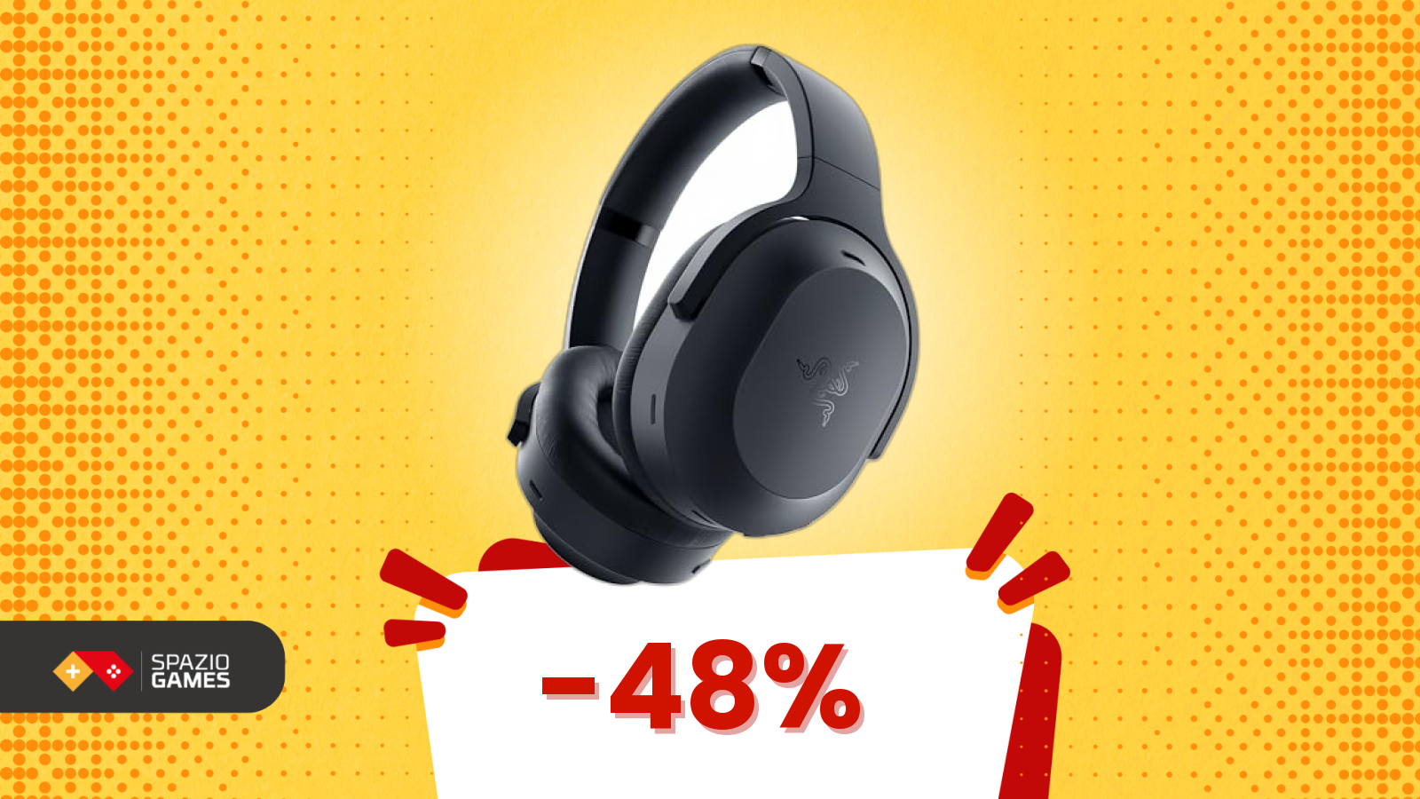 Cuffie Razer Barracuda: da wireless a Bluetooth, qualità premium a -48%
