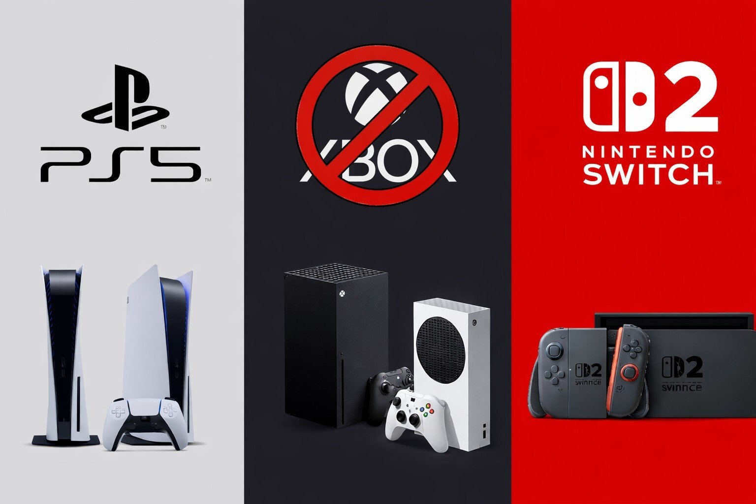 Gli sviluppatori scelgono PS5 e Switch 2, Xbox resta indietro