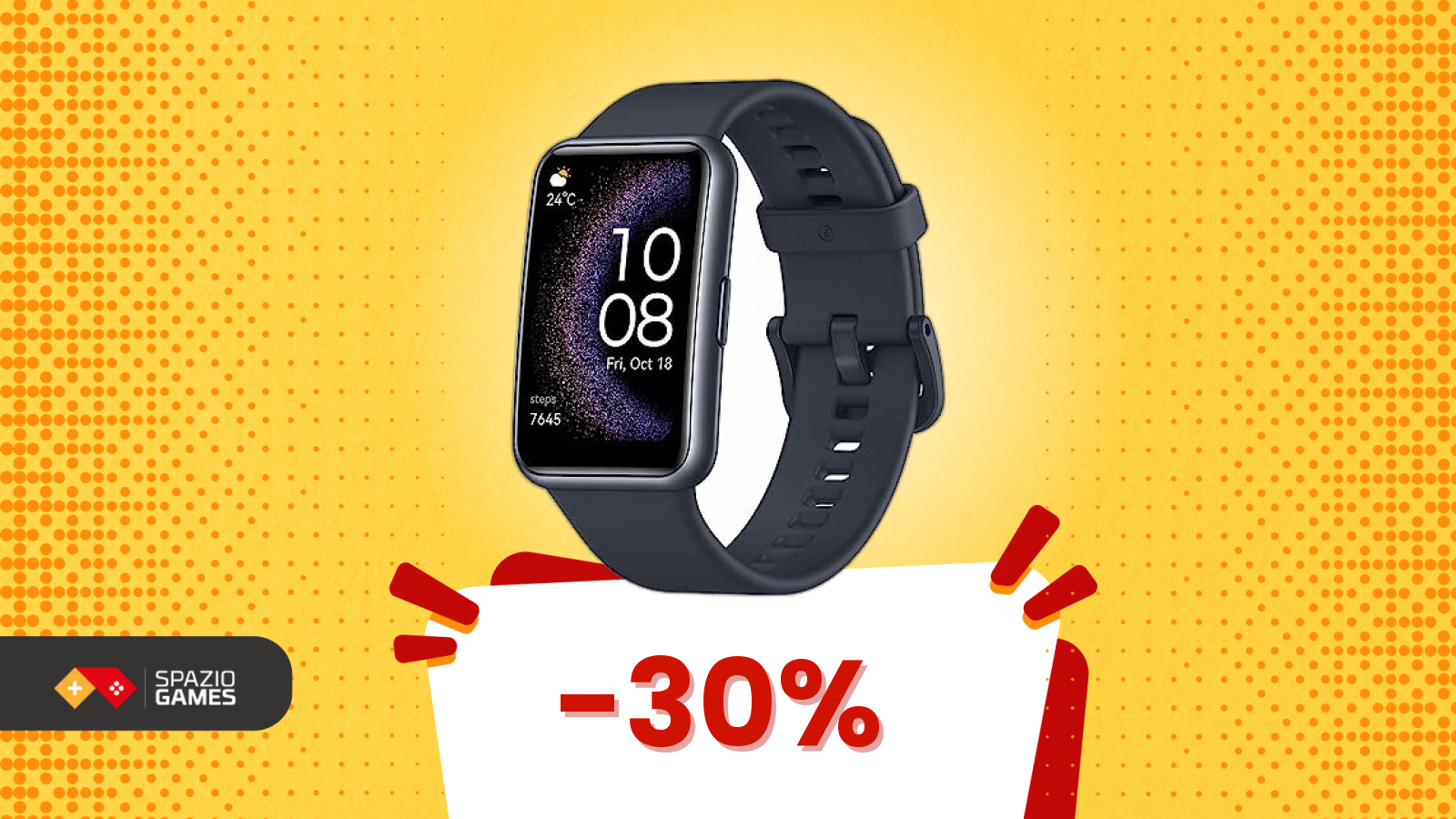 Amazon sorprende ancora! HUAWEI WATCH FIT a meno di 40€