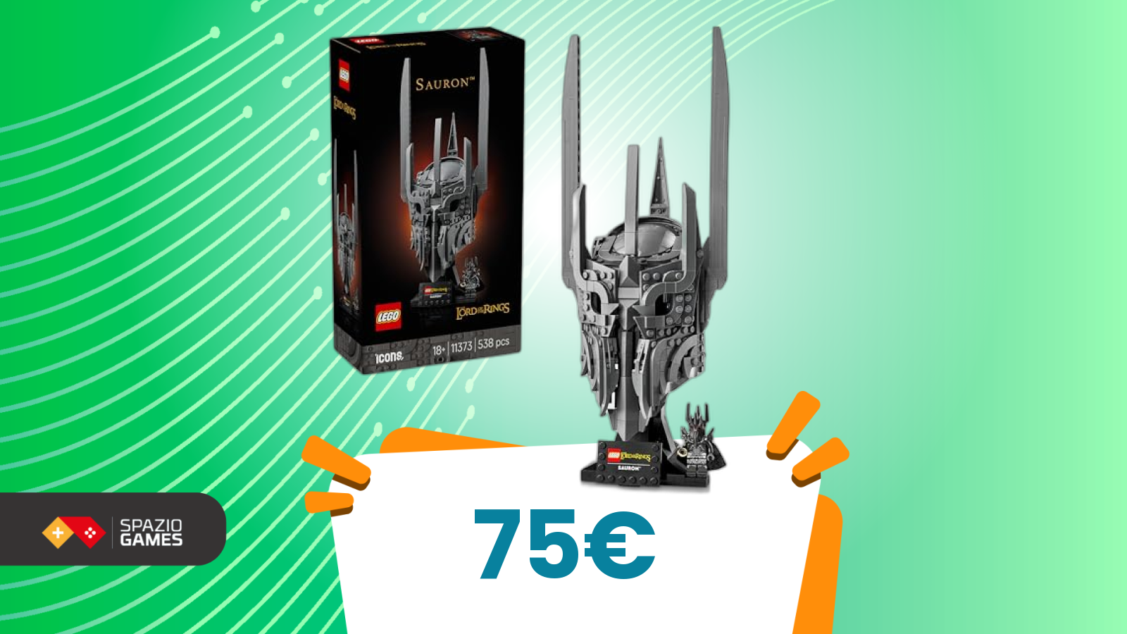 Costruisci il male! Il LEGO di Sauron arriva il 1° marzo, prenotalo ora