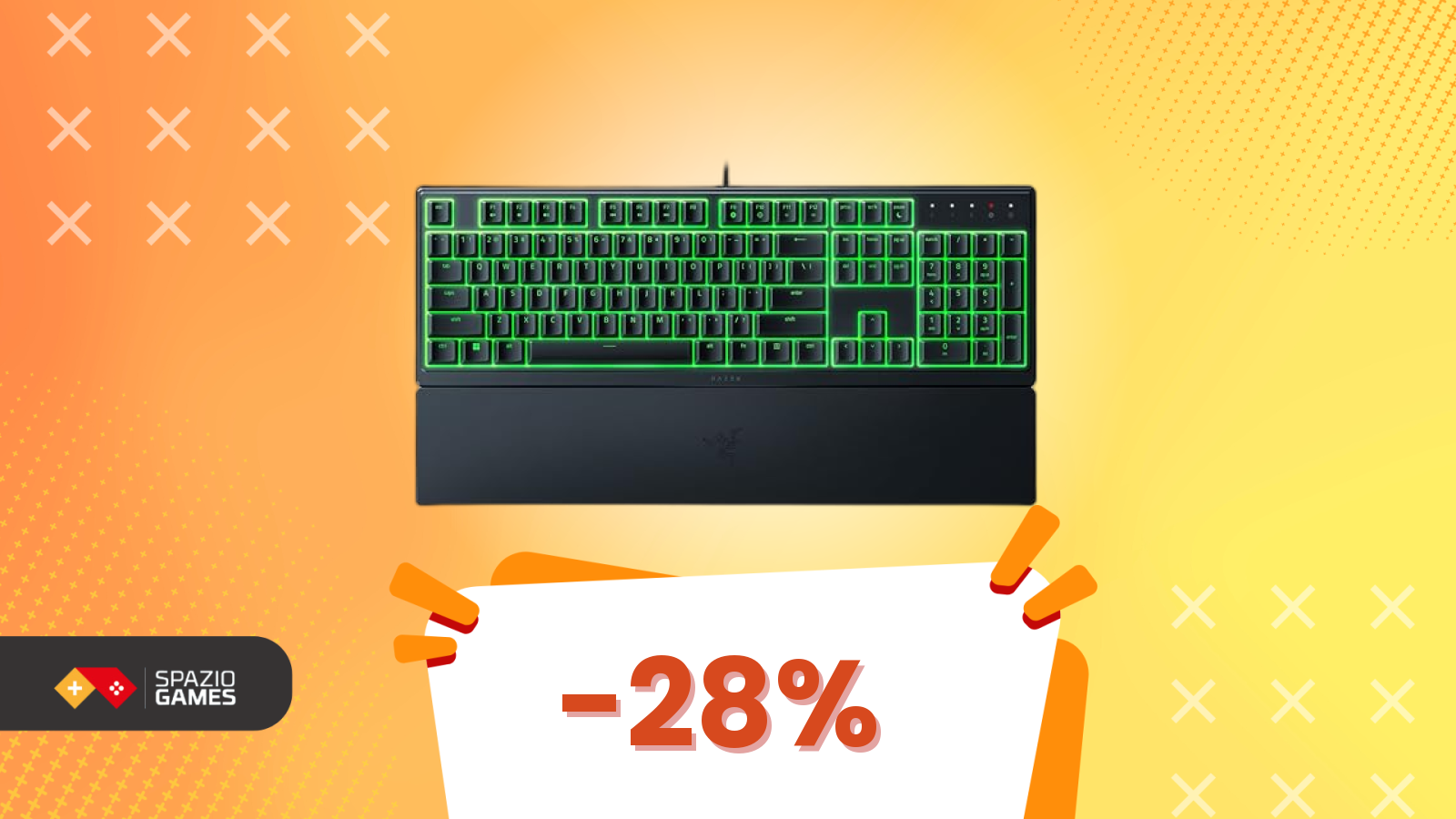 Amazon svela un nuovo affare! Tastiera Razer a prezzo imperdibile