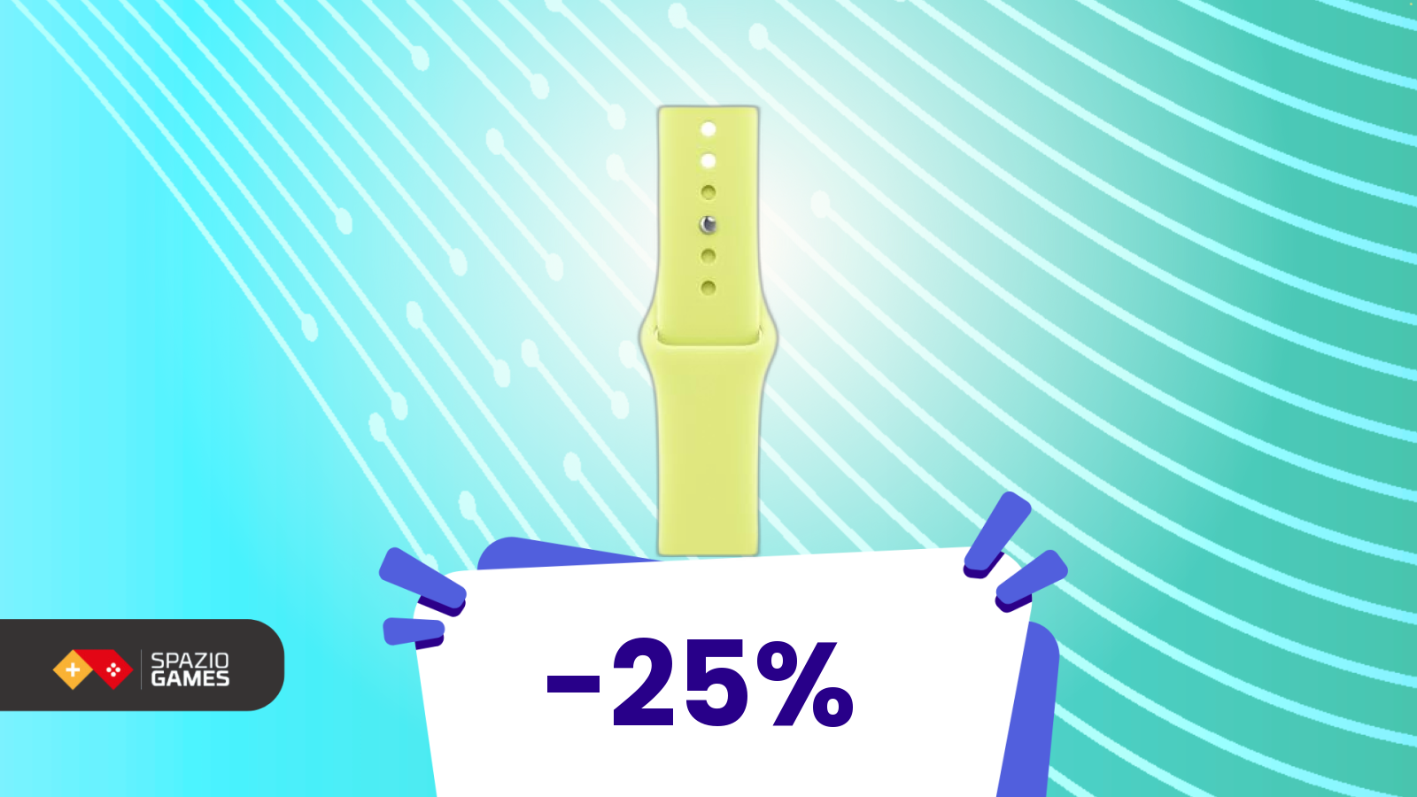 Sconto del 25%, ma il prezzo resta quello di uno smartwatch entry level: è solo un cinturino