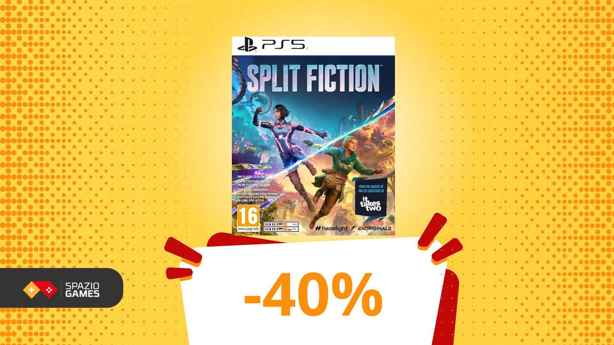 Immagine di -40% su Split Fiction PS5: Amazon fa il colpaccio