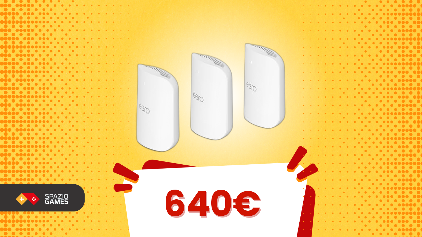 Il TOP della connessione: kit di router Eero potente e dal raggio incredibile