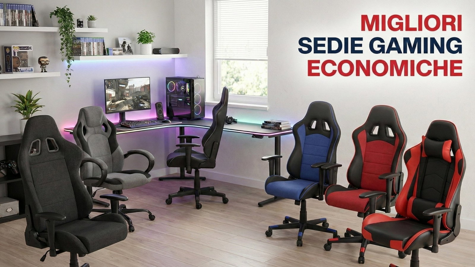 Miglior sedia gaming economica: classifica marzo 2026