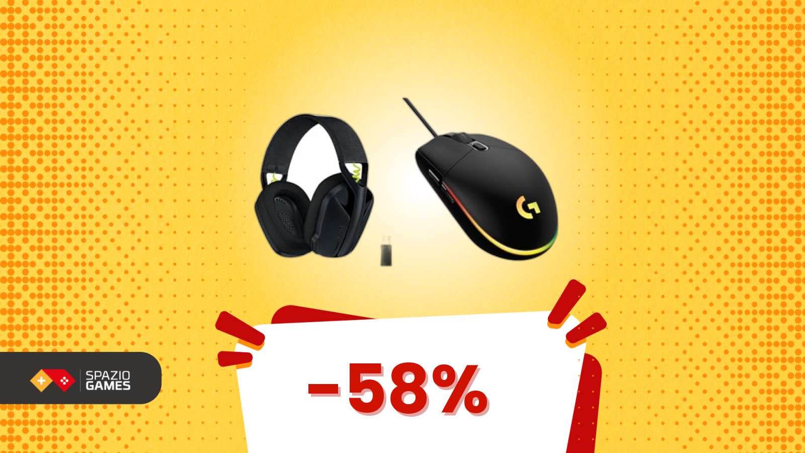 Amazon pazza! 2 periferiche Logitech insieme con -58%!