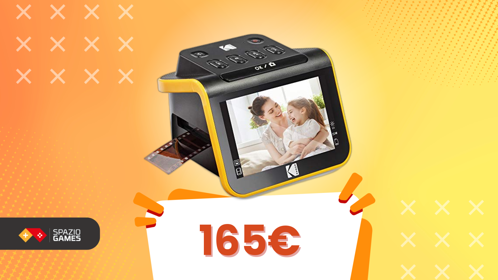 Trasforma i tuoi vecchi ricordi in nuova emozione con questo scanner KODAK