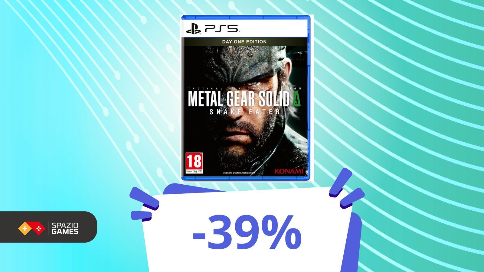-39% su Metal Gear! I veri fan non possono lasciarselo scappare