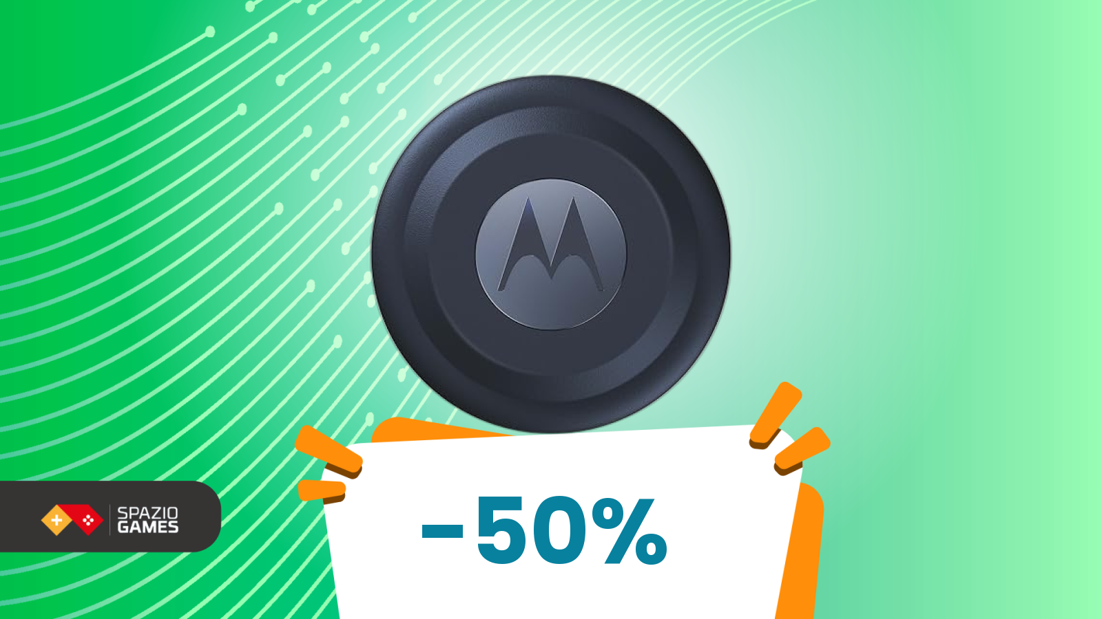 Poco prezzo non significa poca qualità: il tracker Motorola oggi è un vero affare