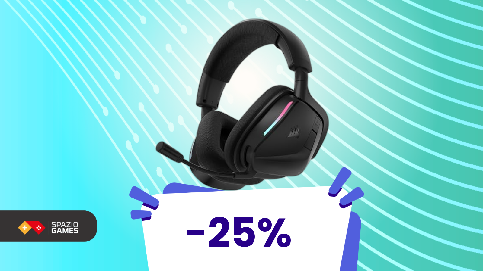 Queste cuffie gaming tornano oggi al miglior prezzo del 2025