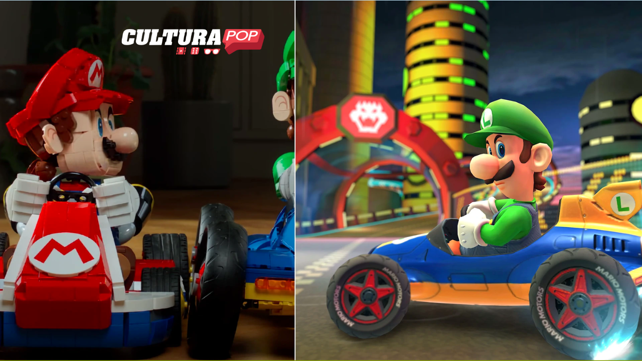 Anche Luigi corre in LEGO Mario Kart