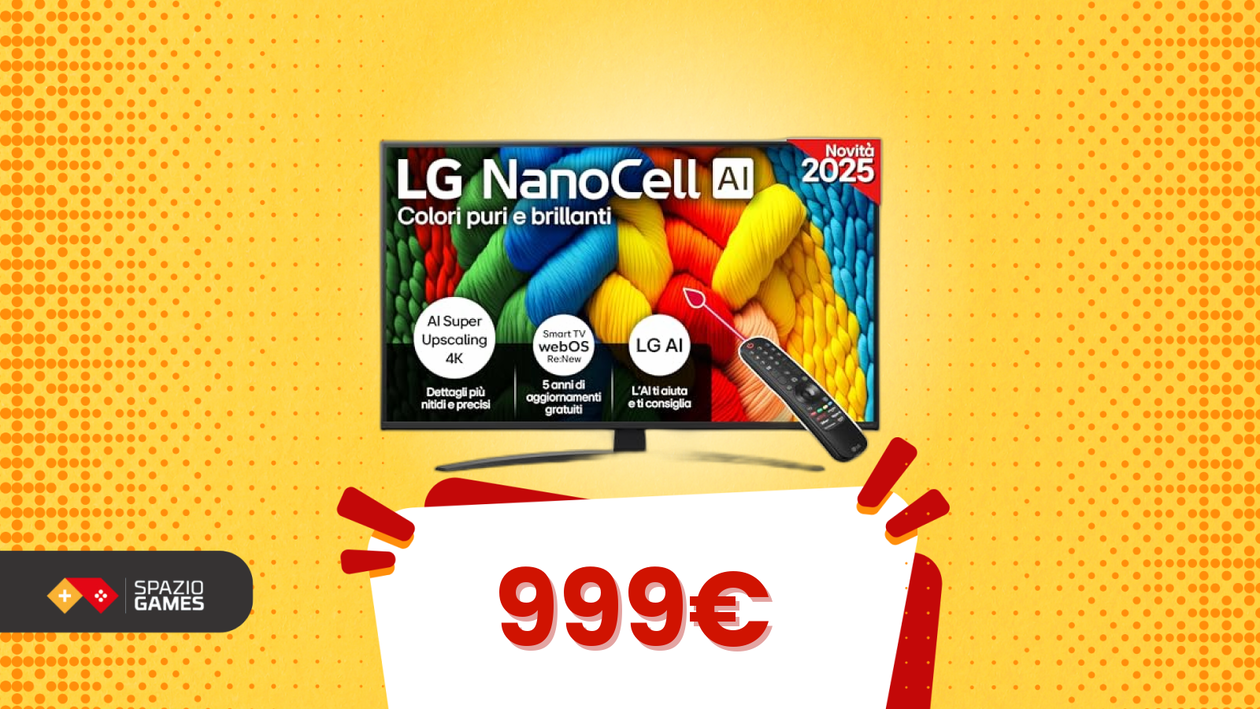 Immagine di Sfrutta ogni centimetro del tuo spazio con una TV 86": LG a prezzo storico