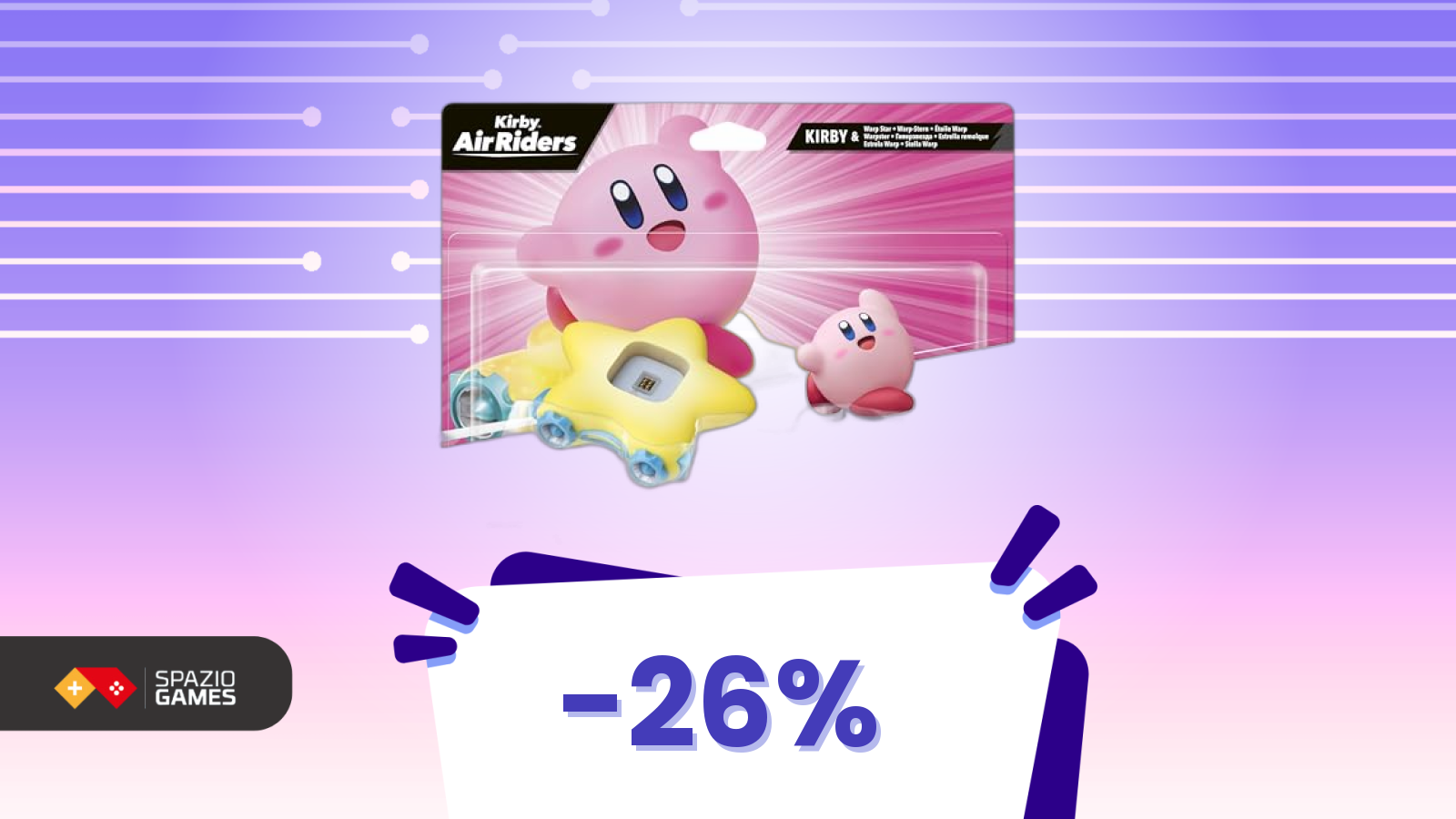 Amiibo NFC in offerta: questa figurina sta volando via a meno di 30€