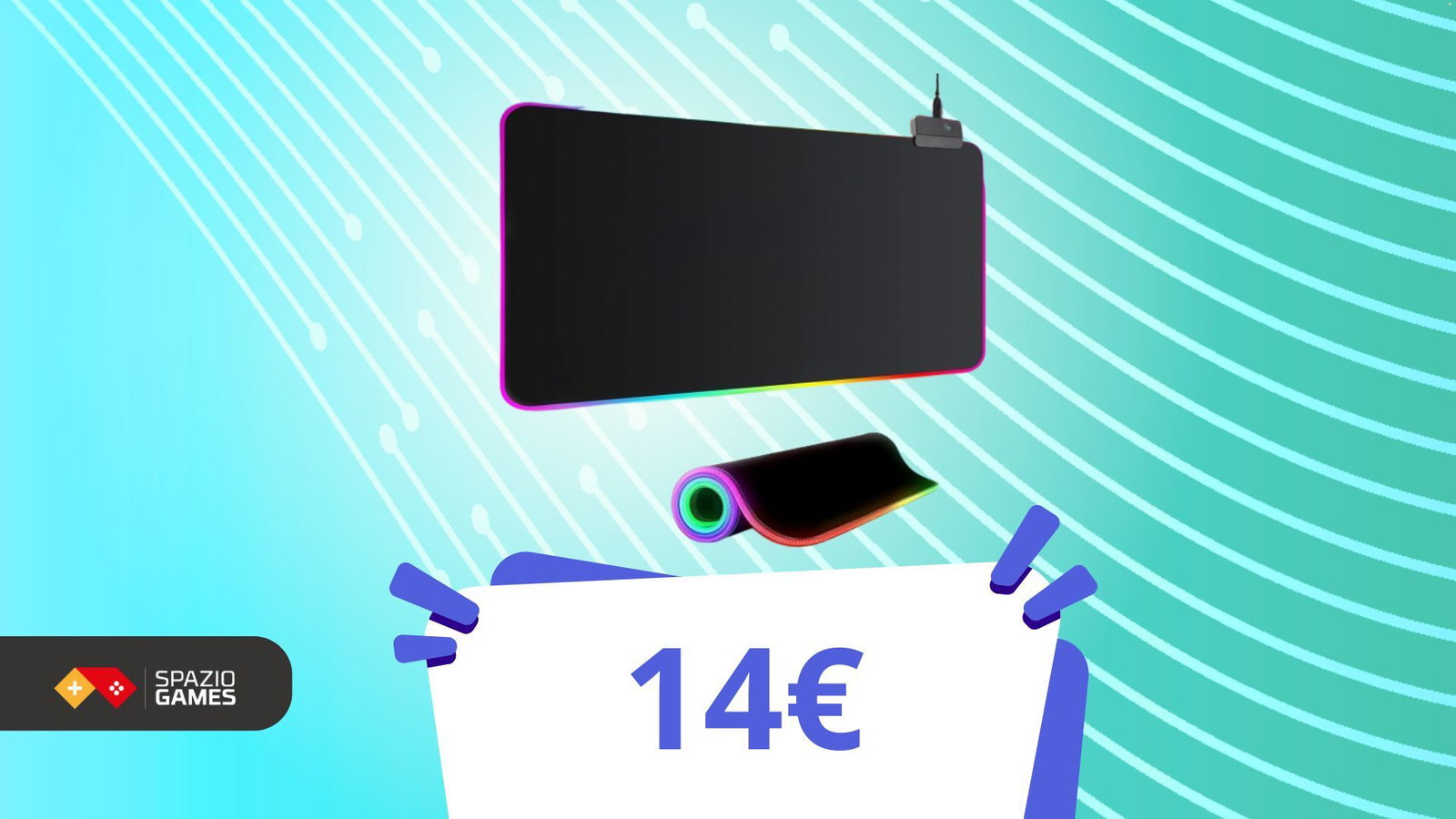 Non sorprende che sia il tappetino più venduto! Doppio sconto luci che stupiscono