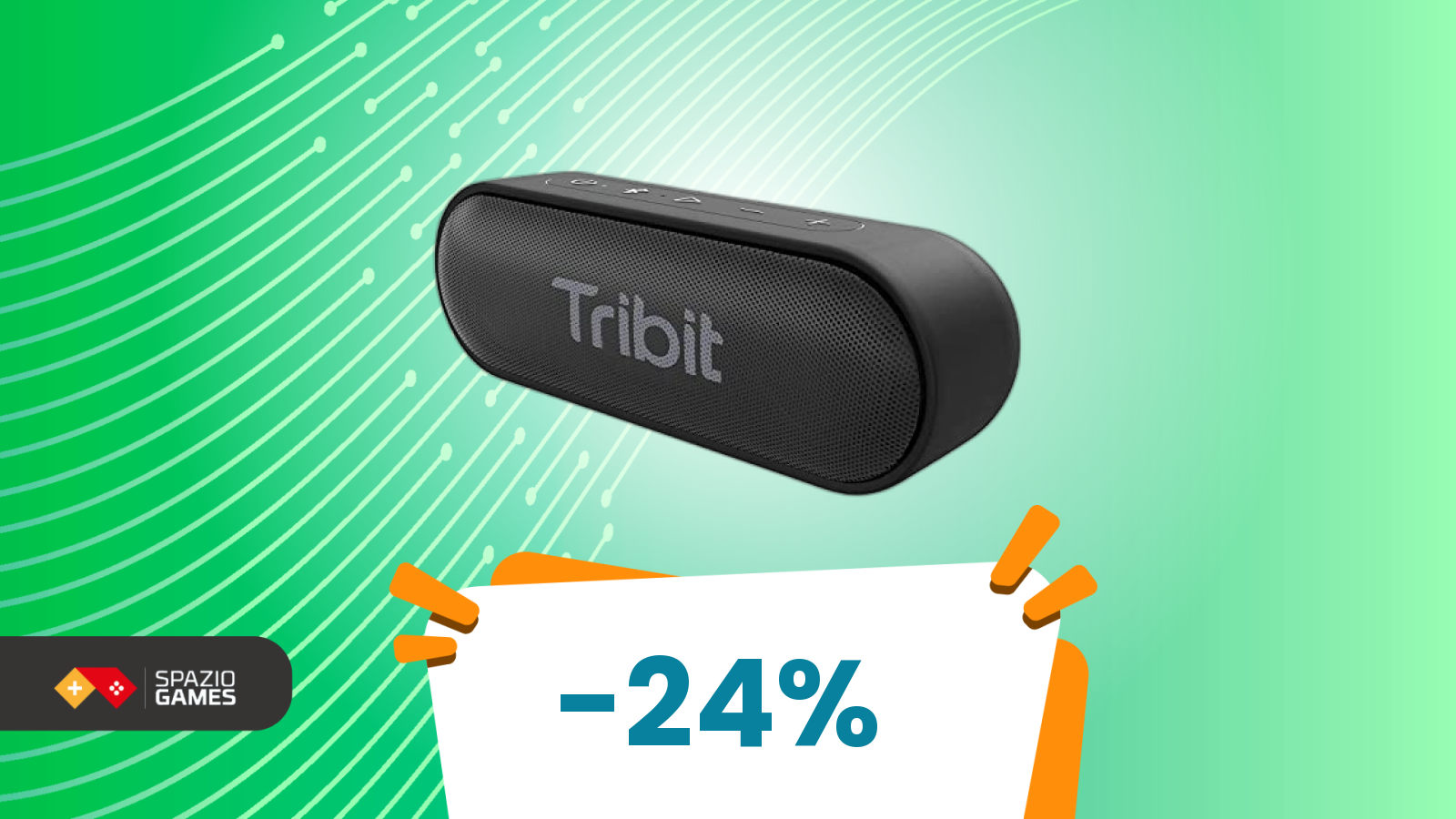 Questa cassa Bluetooth Tribit suona da dio (e oggi costa il 24% in meno)