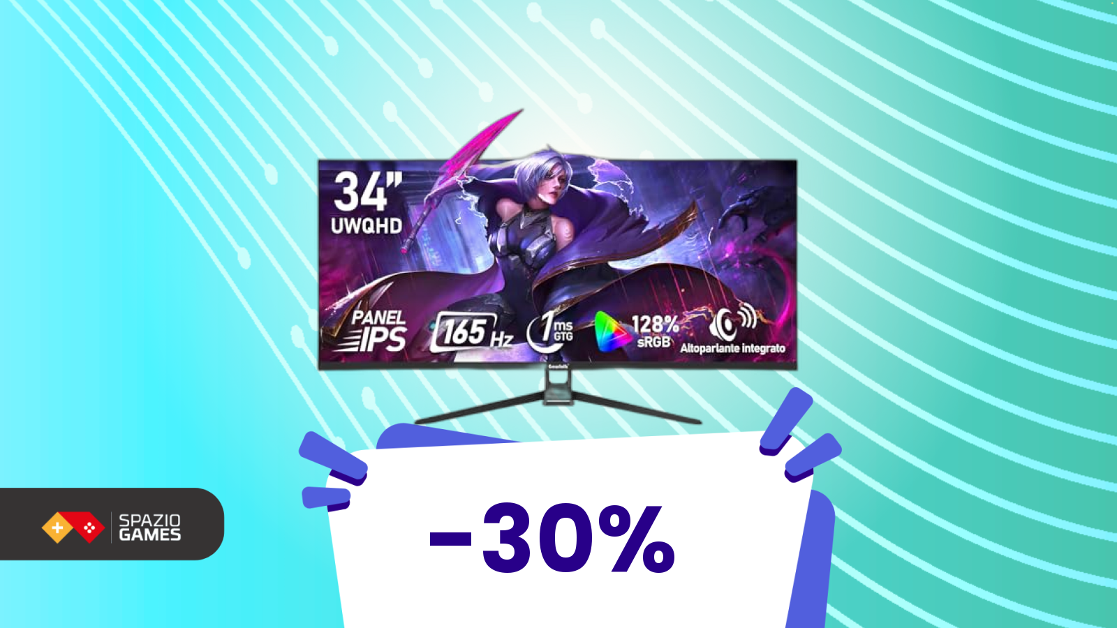 Dimentica LG e Samsung! Il monitor UWQHD che costa meno del previsto