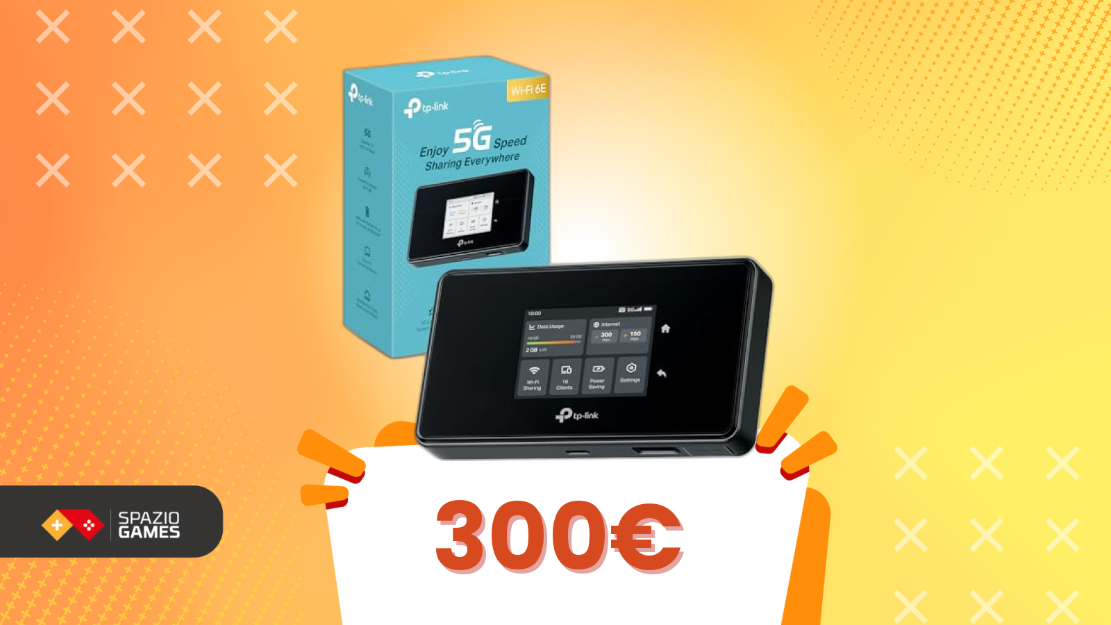 Sta nel palmo di una mano ma va in 5G! Il TP-Link ora costa meno su Amazon