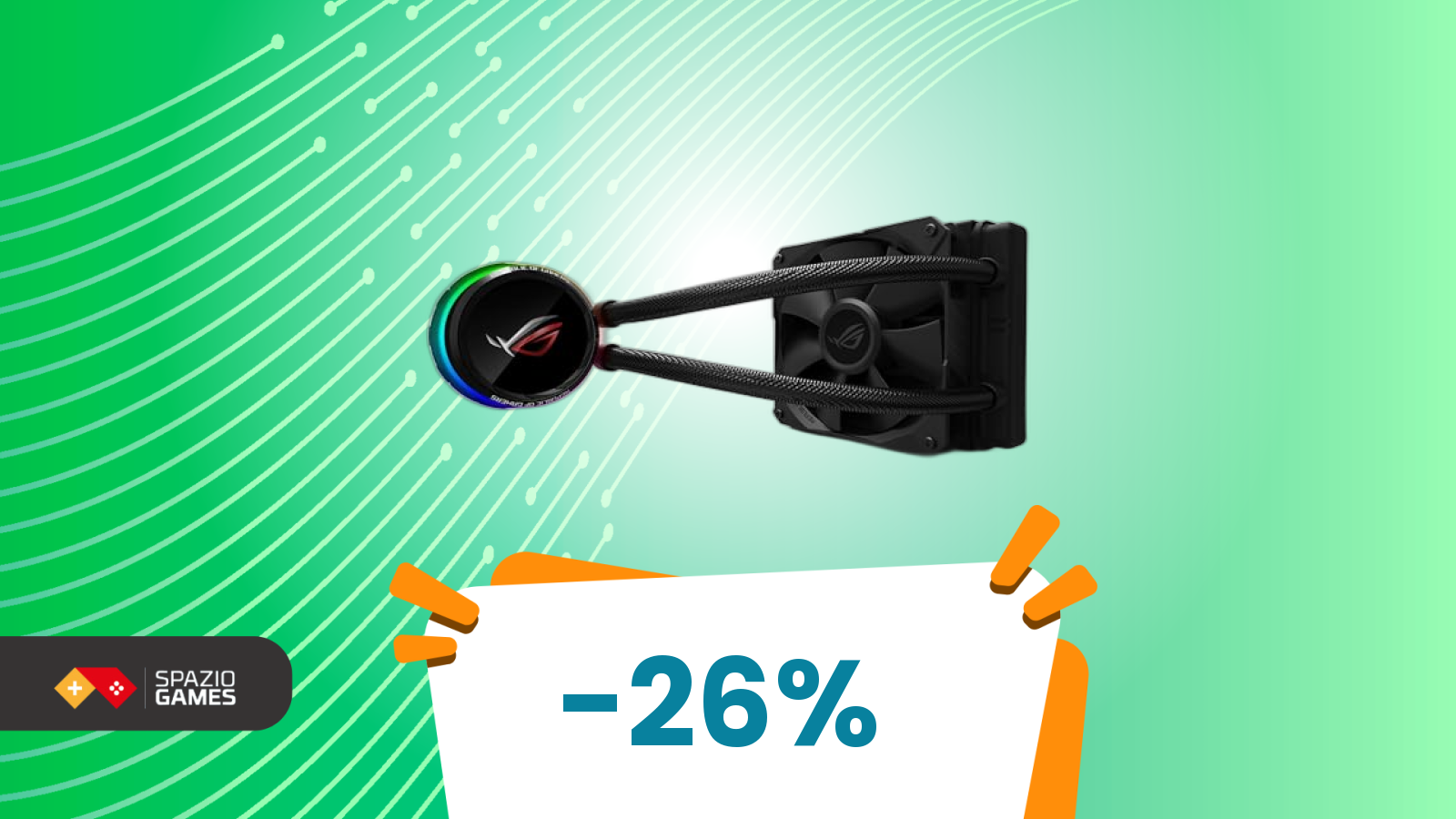 ASUS ROG anche nel raffreddamento? Questo AIO oggi conviene