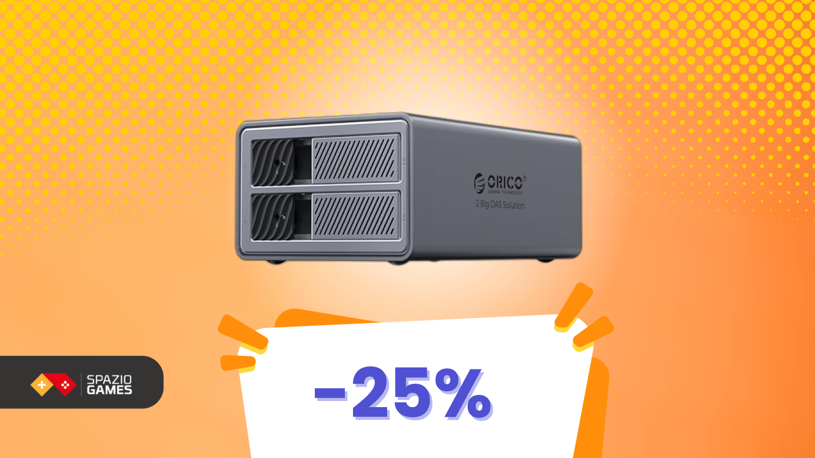 RAID al -25%: sconto automatico nel carrello. Da prendere subito